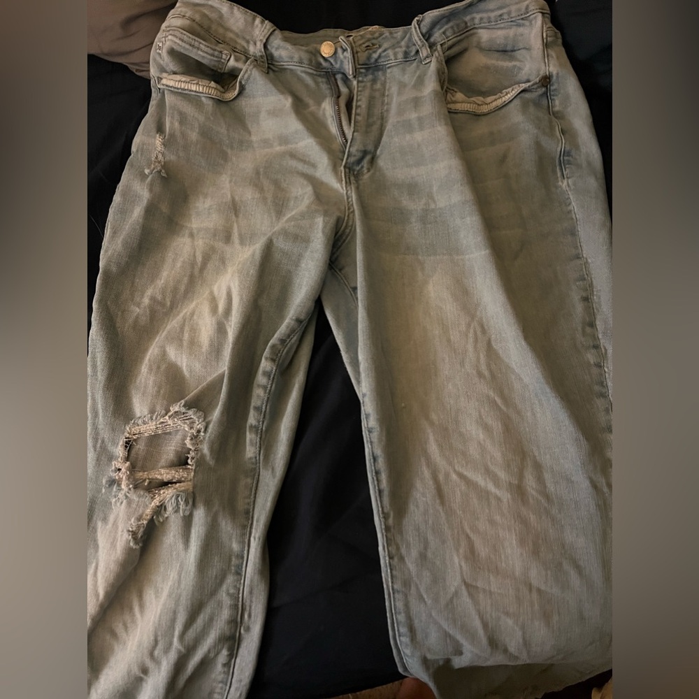 Women’s Judy Blue Distressed Boyfriend fit jeans size 20W